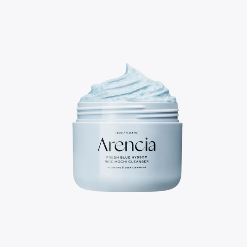 Arencia Blue Hyssop Rice Mochi Cleanser 120g