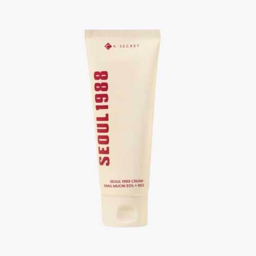 K‑SECRET SEOUL 1988 Cream : Snail Mucin 93 % + Rice 100ml