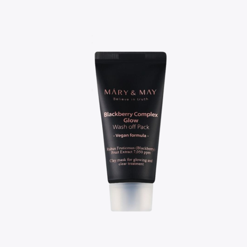 MARY & MAY Blackberry Complex Glow Wash‑Off Pack 30g