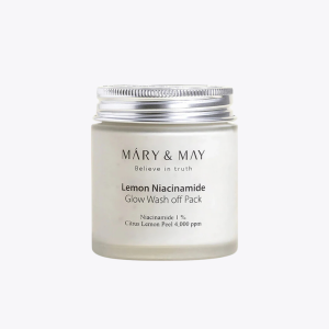 MARY & MAY Lemon Niacinamide Glow Wash Off Pack 125g