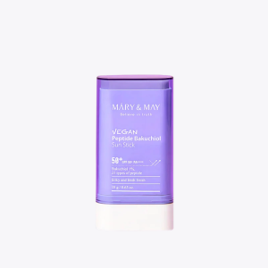MARY & MAY Vegan Peptide Bakuchiol Sun Stick SPF50+ PA++++ 18g