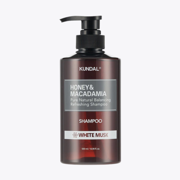 KUNDAL Honey & Macadamia Nature Shampoo White Musk 500ml